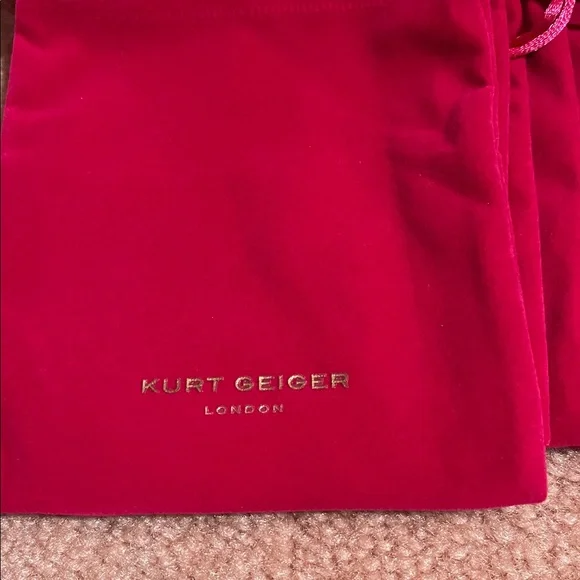 Kurt Geiger(15)  Colorful Velvet Pouches ALL NEW - Picture 7 of 9